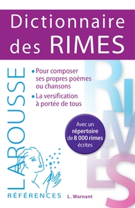 Image de Dictionnaire des Rimes