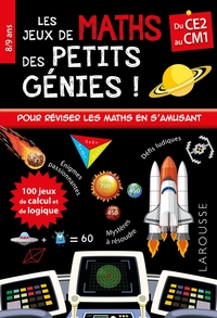 Picture of Les JEUX de MATHS et LOGIQUE des petits génies CE2