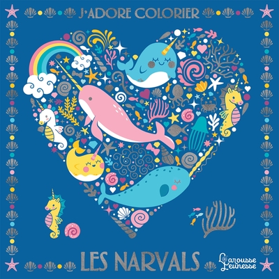 Picture of J'adore colorier les narvals