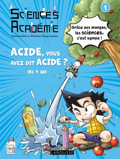 Image de Sciences Académie en manga - Acide, vous avez dit acide ?