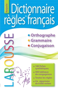 Image de Dictionnaire des règles du français