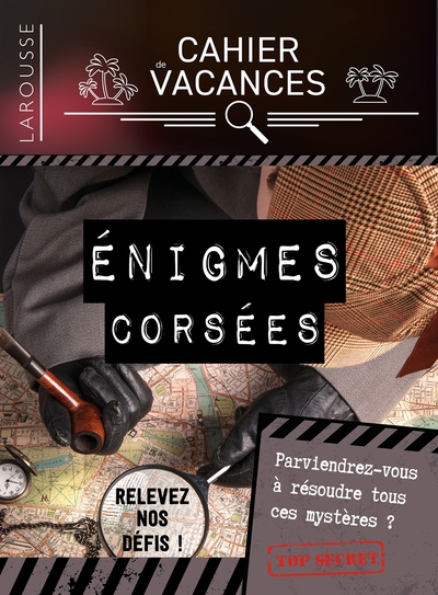 Picture of Cahier de vacances Larousse (adultes) spécial ENIGMES