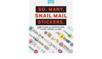 Picture of So. Many. Snail Mail Stickers. /anglais