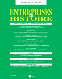 Image de ENTREPRISES ET HISTOIRE 82 AVRIL 2016