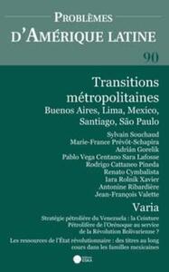 Picture of PROBLEMES D'AMERIQUE LATINE 90 TRANSITIONS METROPOLITAINES PAL