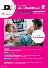 Image de L'ECHOGRAPHIE-DOSSIERS DE L'OBSTETRIQUE 486-DECEMBRE 2018