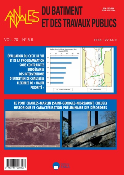 Image de EVALUATION CYCLE DE VIEetDE LA PROG.SOUS CONT. BUDGETAIRES-BTP VOL 70-5/6-2018