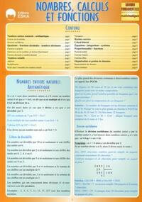 Picture of NOMBRES CALCULS ET FONCTIONS