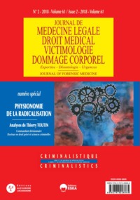 Image de PHYSIONOMIE DE LA RADICALISATION-N°SP-SERIE C DE LA REVUE JML 2 VOL 61 2018