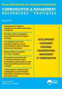 Image de DEVELOPPEMENT CHANGEMENT PERSONNEL-ORGA.MANAGetCOMMUNICATION-CM 1-2019