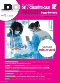 Picture of PREMATURITE-DOSSIER REVUE DO 478-MARS 2018