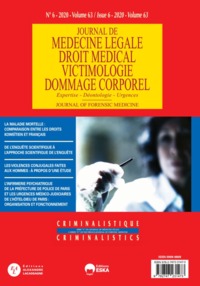 Image de LES VIOLENCES CONJUGALES FAITES AUX HOMMES:A PROPOS D'UNE ETUDE-JML 6-2020