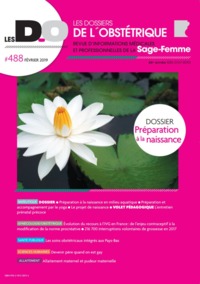 Image de PREPARATION A LA NAISSANCE-DOSSIERS DE L'OBSTETRIQUE-488-FEVRIER 2019