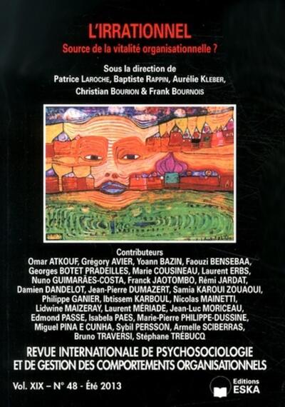 Picture of L'IRRATIONNEL SOURCE DE LA VITALITE ORGANISATIONNELLE