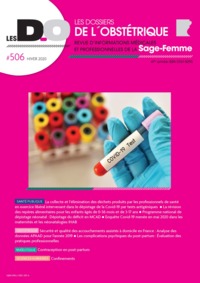 Image de COVID-19 TEST-DOSSIERS DE L'OBSTETRIQUE 506-HIVER 2020