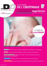 Image de ALLAITEMENT-N°SP-DOSSIER DE L'OBSTETRIQUE 484-OCTOBRE 2018