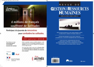 Image de GESTION DES HOMMES EN SITUATION COMPLEXE-GRH 106-2017