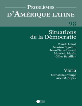 Picture of PROBLEME D'AMERIQUE LATINE 98 3 2015