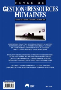 Image de EVOLUTION DES TECHNOLOGIES ET PROSPECTIVE DES METIERS... GRH 118-2020