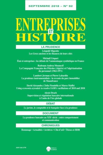 Picture of LA PRUDENCE-EH 92-SEPTEMBRE 2018