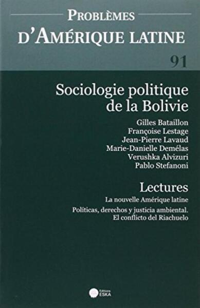 Picture of SOCIOLOGIE POLITIQUE DE LA BOLIVIE PAL 91