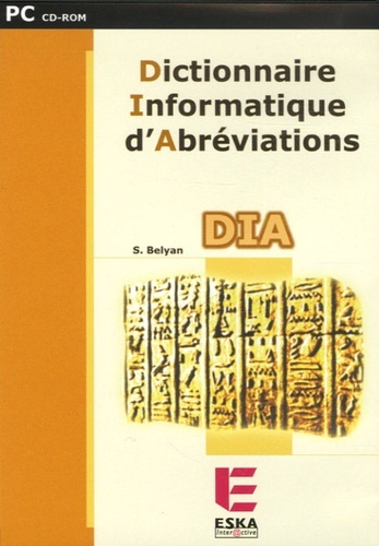Picture of CD ROM DICT. INFORMATIQUE D'ABREVIATIONS