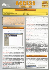 Picture of ACCESS INITIATION  SAVOIRS FONDAMENTAUX INFORMATIQUE MULTIMEDIA
