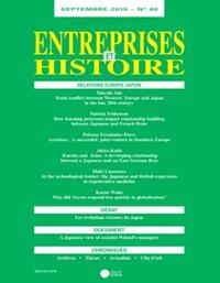 Image de ENTREPRISES ET HISTOIRE 80 SEPTEMBRE 2015
