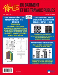 Picture of REVUE BTP VOL68 N°2-2016