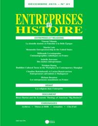 Image de ENTREPRISES ET HISTOIRE 81 DECEMBRE 2015