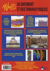 Image de ANNALES DU BATIMENT ET DES TRAVAUX PUBLICS N6 2013 MODELISATION DU COMPORTEMENT