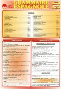 Image de GRAMMAIRE ESPAGNOLE