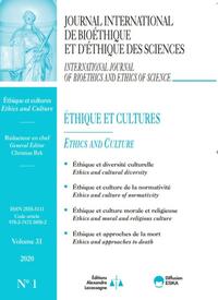 Picture of ETHIQUE ET CULTURES - JIB VOL 31 N°1-2020