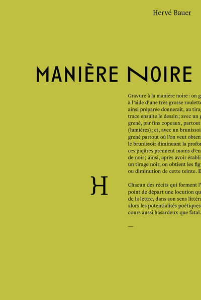 Image de Manière noire