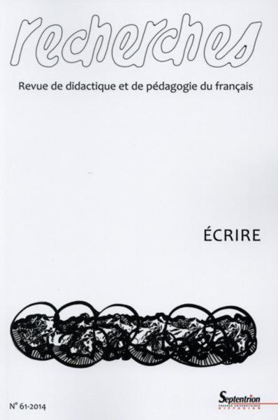 Image de Recherches, n° 61/2e semestre 2014