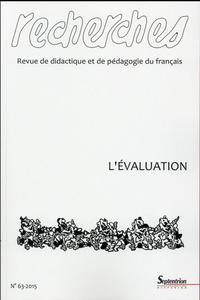 Image de Recherches, n° 63/2e semestre 2015