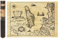 Picture of ILE D'OLERON EN 1627 CARTE DE NAVIGATION A PLAT