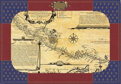 Picture of CANAL DU MIDI EN 1666 EN POCHETTE RIGIDE