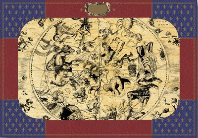 Picture of **ZODIAQUE DU TEMPS DE NOSTRADAMUS EN 1566 EN POCHETTE RIGIDE