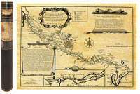 Picture of CANAL DU MIDI EN 1666 58,5 CM X 42 CM