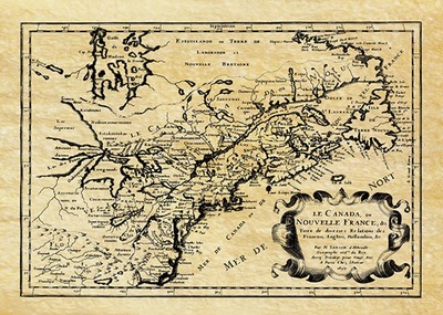 Picture of CANADA QUEBEC EN 1657 A PLAT