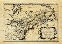 Picture of CANADA QUEBEC EN 1657 A PLAT