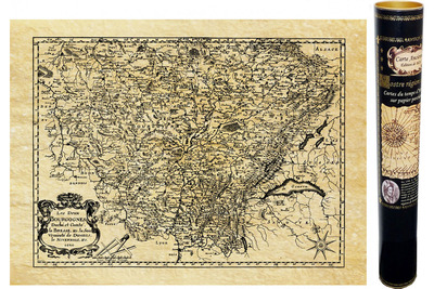 Picture of 2 BOURGOGNES (COMTE+DUCHE) 50 CM X 38 CM