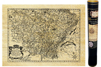 Picture of 2 BOURGOGNES (COMTE+DUCHE) 50 CM X 38 CM