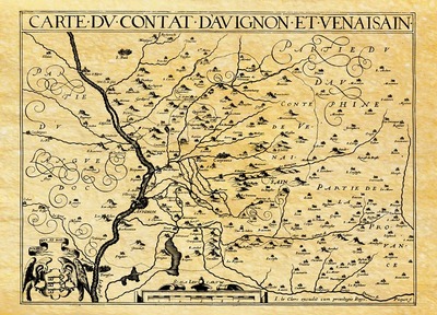 Picture of COMTE D'AVIGNON EN 1615 A PLAT
