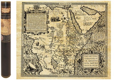Picture of AFRIQUE SOURCES DU NIL EN 1587 50CM X 38 CM