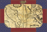 Picture of **ILE D'OLERON EN 1627 CARTE DE NAVIGATION EN POCHETTE RIGIDE