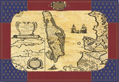 Picture of **OLERON EN 1650 CARTE DE NAVIGATION EN POCHETTE RIGIDE