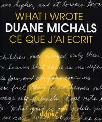 Image de WHAT I WROTE - CE QUE J'AI ÉCRIT