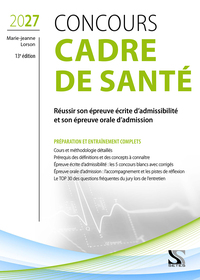Picture of CONCOURS CADRE DE SANTE - PREPARATION ET ENTRAINEMENT COMPLET 2027
